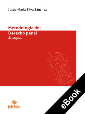 cover image of Metodología del Derecho Penal
